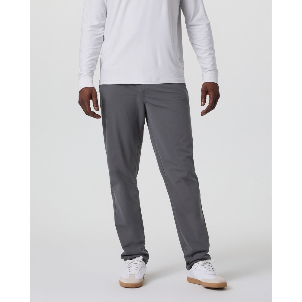 Vuori Meta Pant Classic Fit V430‎ Men's Charcoal Gray Stretch Dress Pants Size M